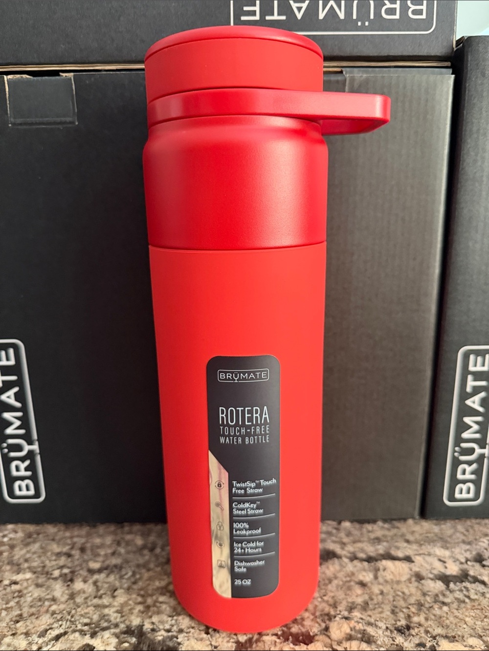 BrüMate Rotara 25oz - Matte Red
